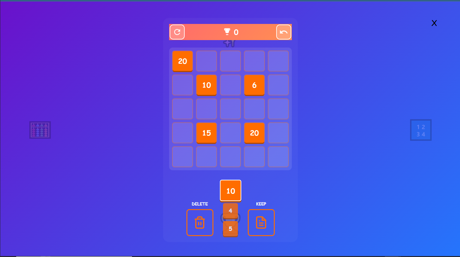 Division drag drop numbers level 2