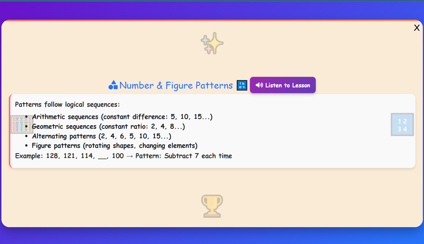 Number & Figure Patterns