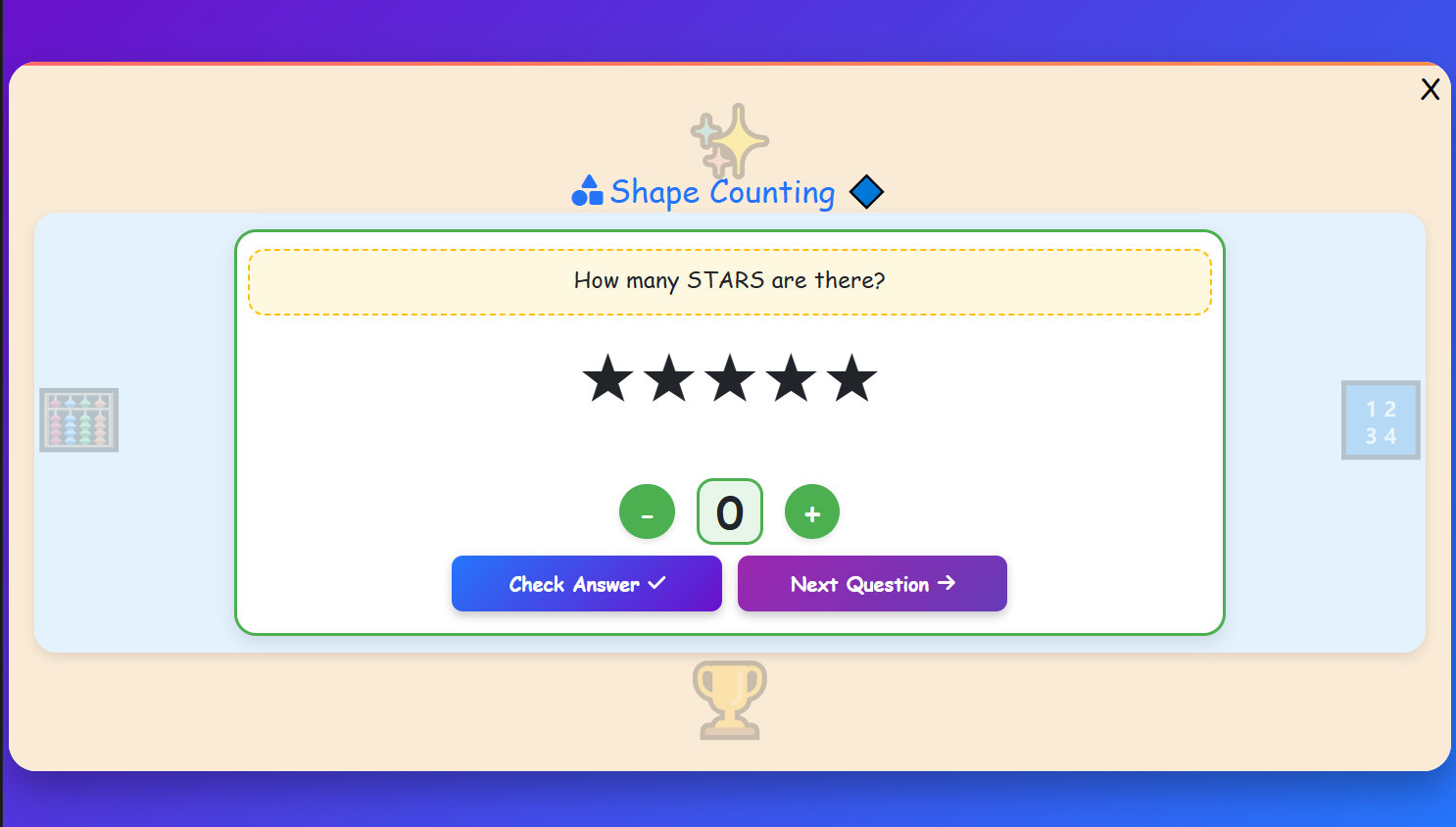 Shape Counting Practice