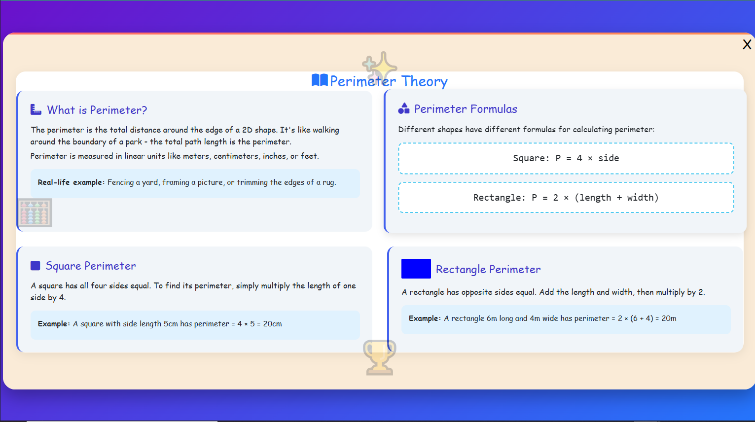 Perimeter Lesson