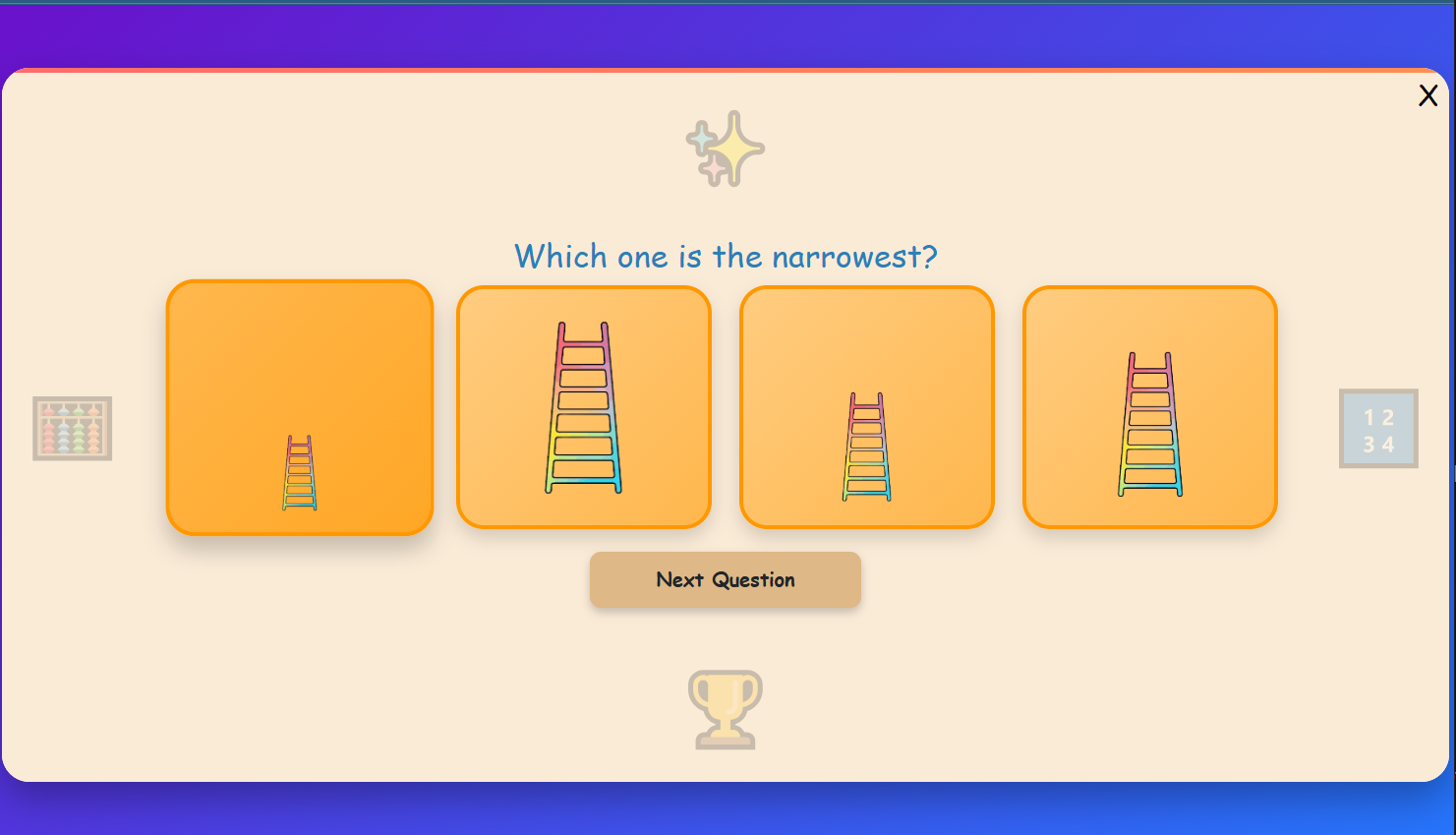 Wide & Narrow Practice