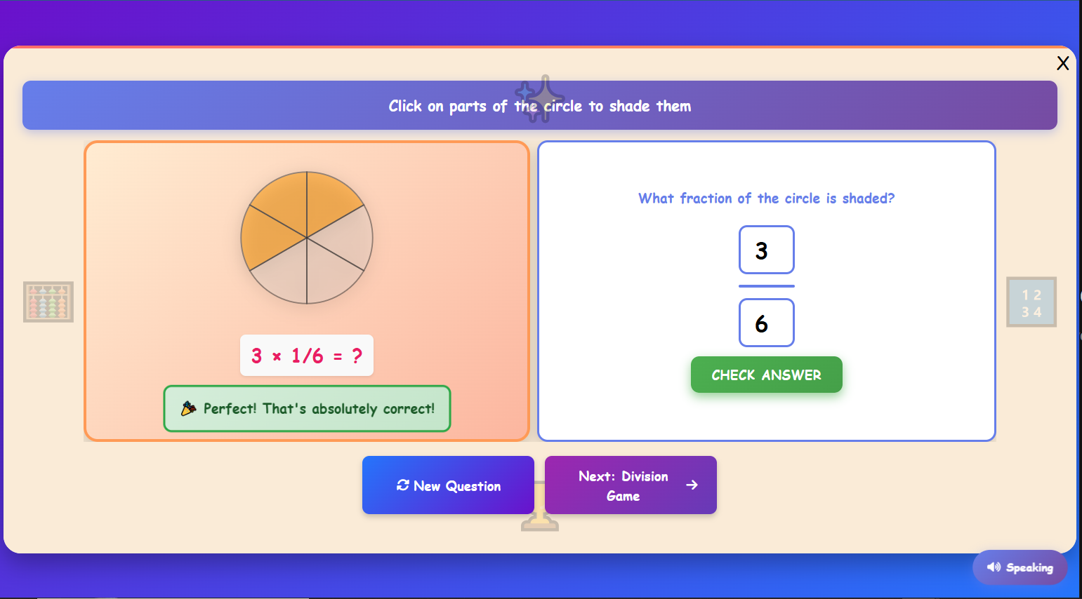 Division of Fractions Intro