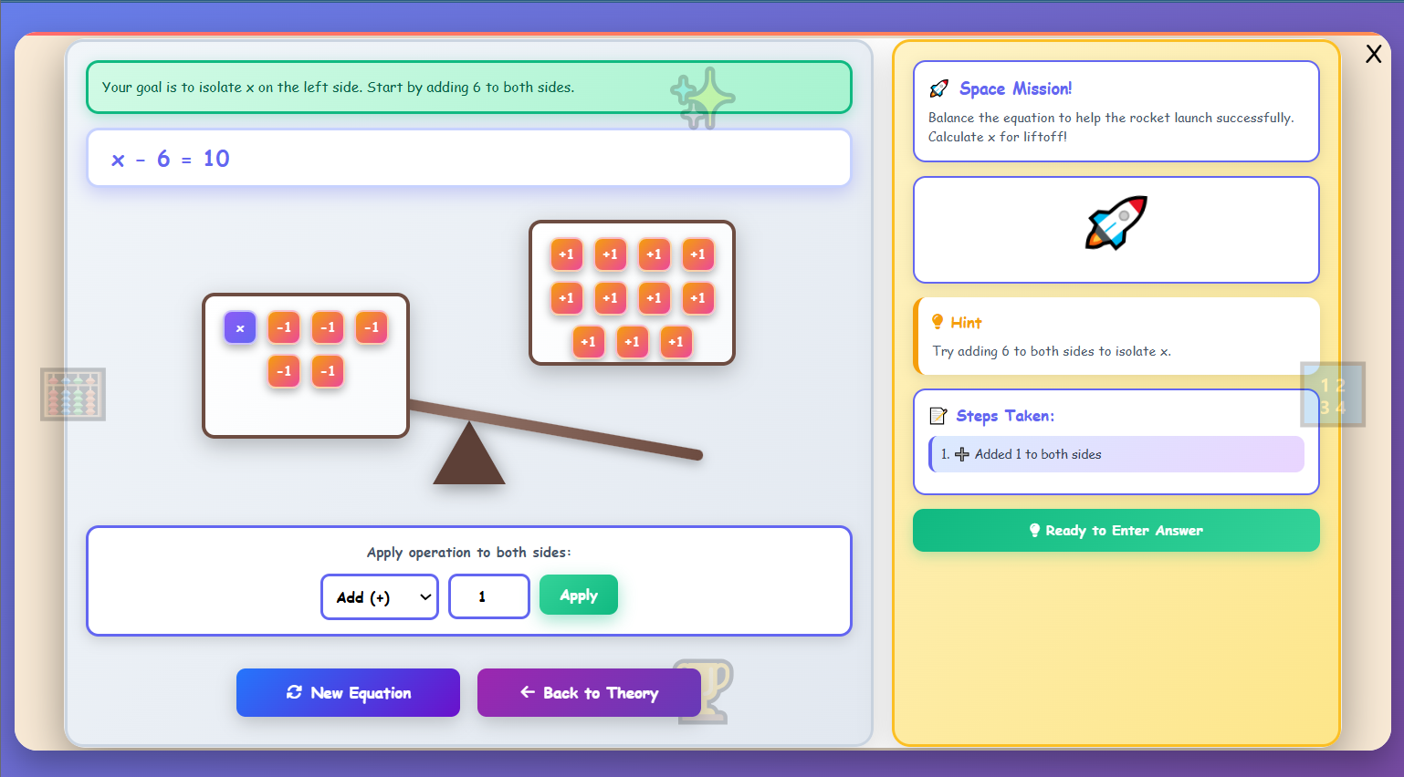 Balance Scale – Equation Solver